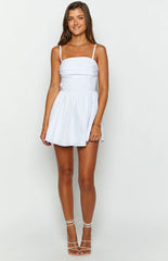 Declynn White Strapless Mini Dress