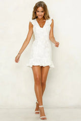 Keep Your Dreams Dress White