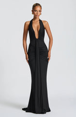 Rosetta Maxi Dress - Black