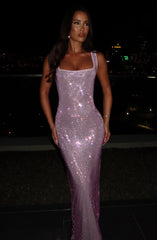 Petra Maxi Dress - Pink