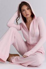 pink cashmere travel set