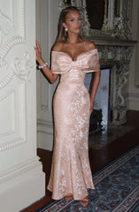 Emberly Maxi Dress - Soft Peach