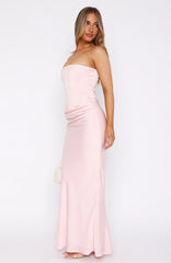 Love This Feeling Maxi Dress Baby Pink