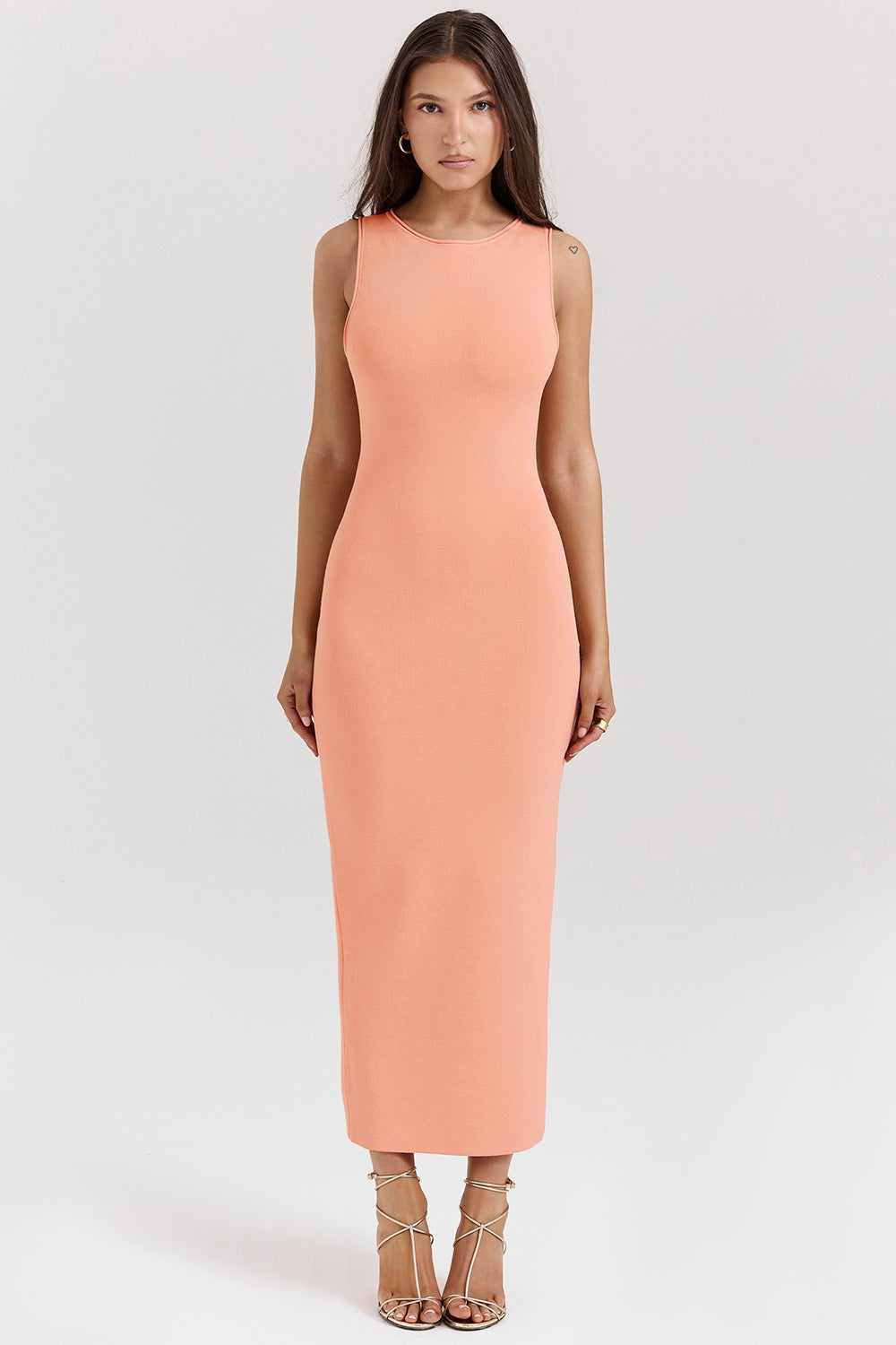 sorbet knit maxi dress - sale