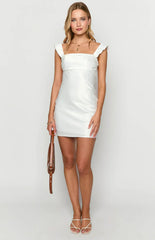 Island White Mini Dress